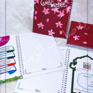 دفترهای فنری تحریر و نقاشی با طرح های متنوع - 109