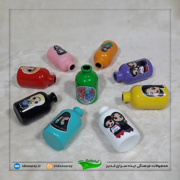 گلدان سه گوش طرح دخترانه - تصویر 1