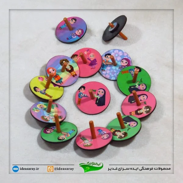 فرفره چوبی - تصویر 1