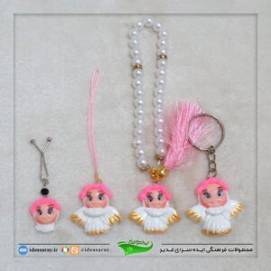 هدیه دخترانه بسته چهارتکه فرشته